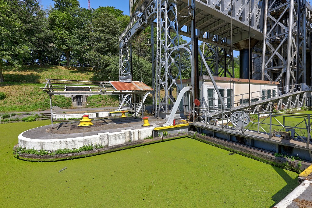 Scheepsliften belgie kabellift van Strepy-Thieu scheepslift 1 2 3 4 hellend vlak van Ronquieres Houdeng Goegnies Aimeries historisch Canal du Centre Bracquegnies hdr